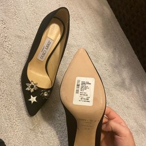 Jimmy chop black Heels